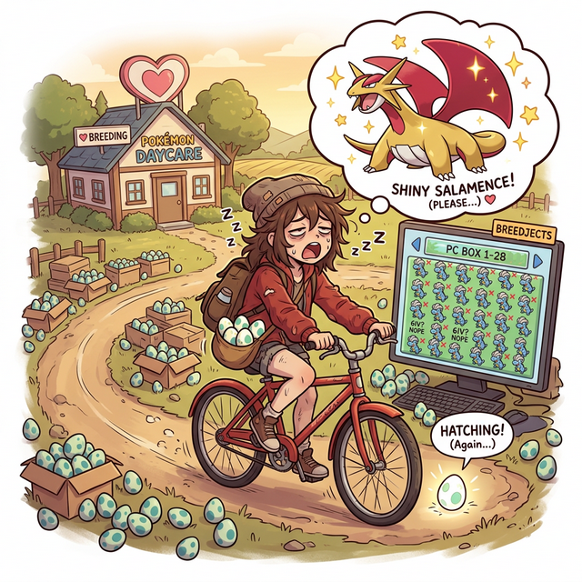 Pokemon Breeding Daycare Endless Grind